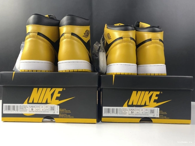 Rep Air Retro Jordan OG High 1 555088-701 Pollen 0714